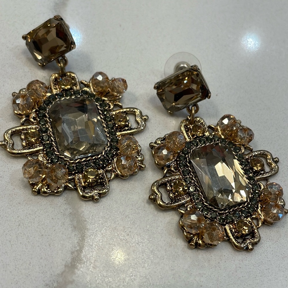 Crystal earrings